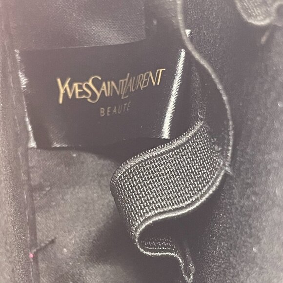 Yves Saint Laurent YSL Beaute Heart Shaped Makeup Pouch w/ Mirror Pink - NEW - Picture 6 of 6